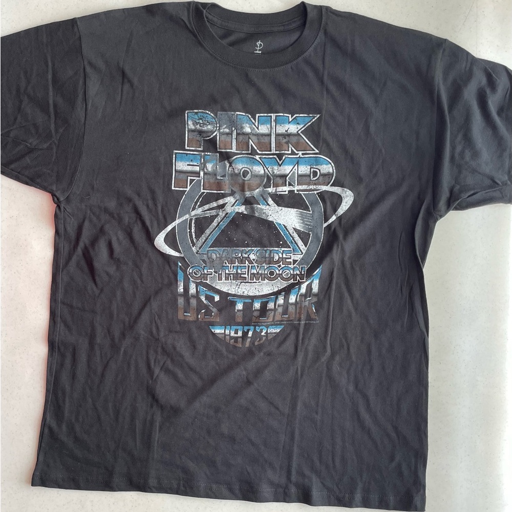 2007 Pink Floyd 1973 Tour Shirt Mens Dark Side Of The Moon Reprint Size Large